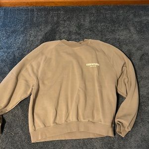 Essentials cream sweatshirt